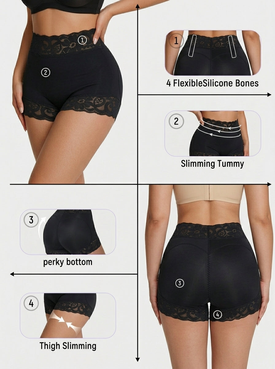 High Waist Seamless Butt Lifting Shorts