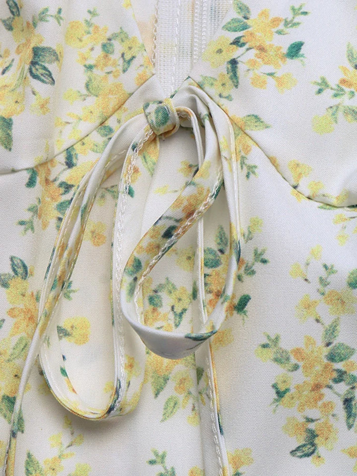 Women  Floral Summer Short Dress