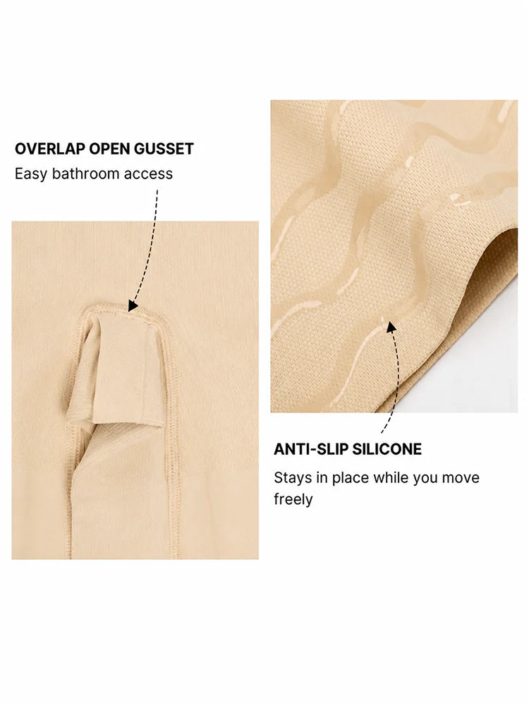 Seamless High-Waisted Sculpting Shorts with Butt-Lifting Support