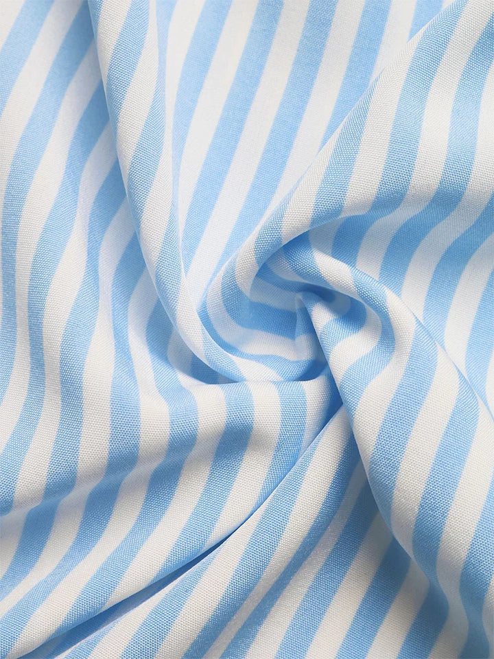 Women’s Striped Halter Neck Maxi Dress
