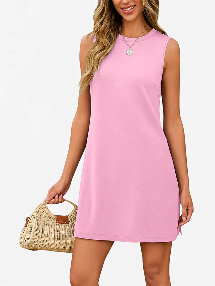 Sleeveless Summer Tank Dress for Women